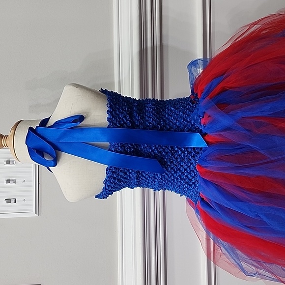 Girls Amazing Spider Girl Inspired Tutu Costume Dress Dressup Halloween - Picture 12 of 14